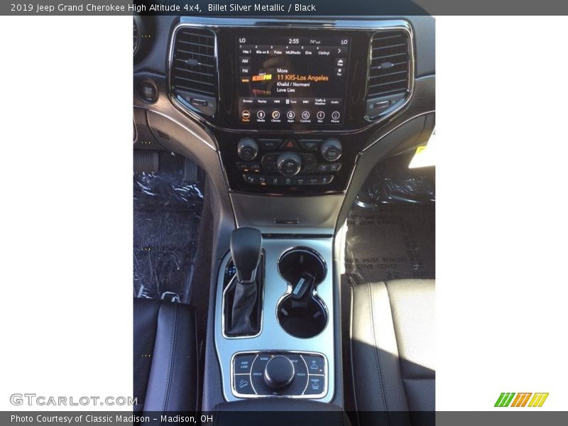 Billet Silver Metallic / Black 2019 Jeep Grand Cherokee High Altitude 4x4
