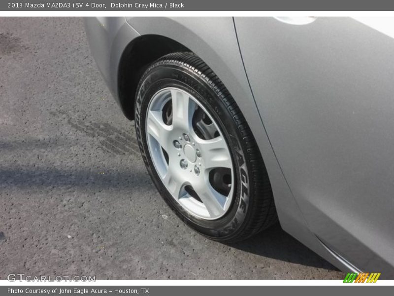 Dolphin Gray Mica / Black 2013 Mazda MAZDA3 i SV 4 Door
