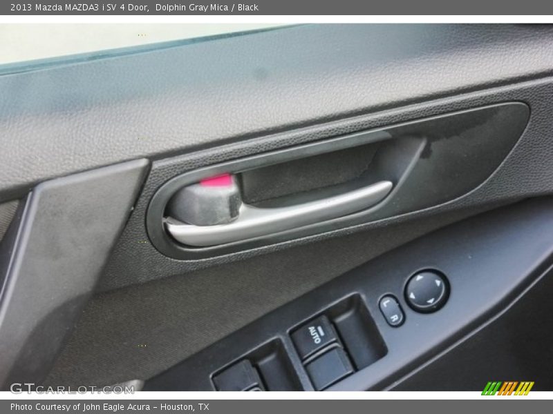 Dolphin Gray Mica / Black 2013 Mazda MAZDA3 i SV 4 Door