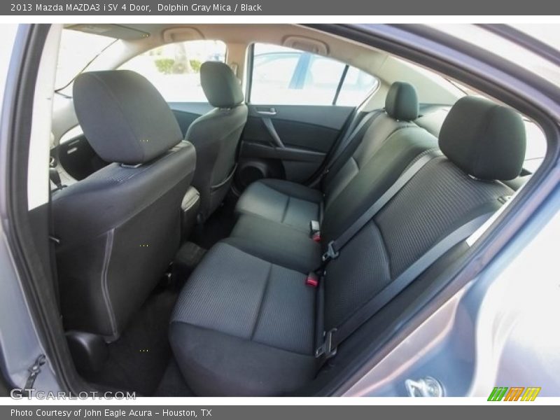 Dolphin Gray Mica / Black 2013 Mazda MAZDA3 i SV 4 Door