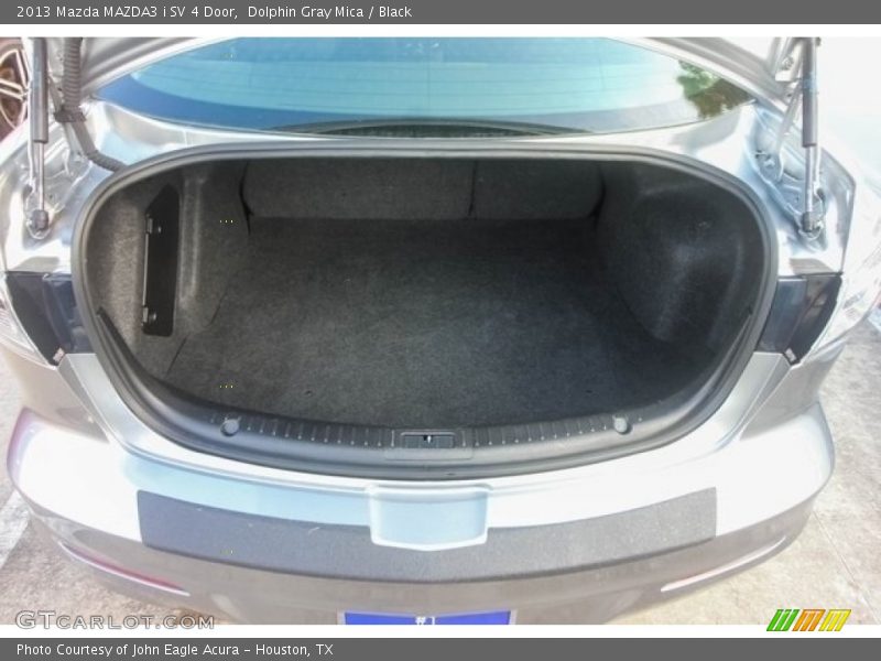 Dolphin Gray Mica / Black 2013 Mazda MAZDA3 i SV 4 Door