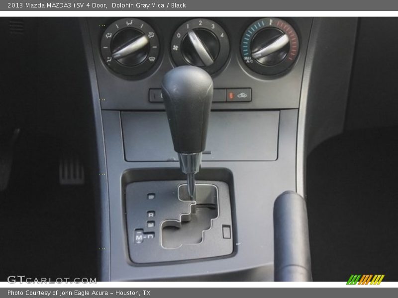 Dolphin Gray Mica / Black 2013 Mazda MAZDA3 i SV 4 Door