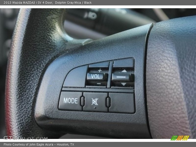 Dolphin Gray Mica / Black 2013 Mazda MAZDA3 i SV 4 Door