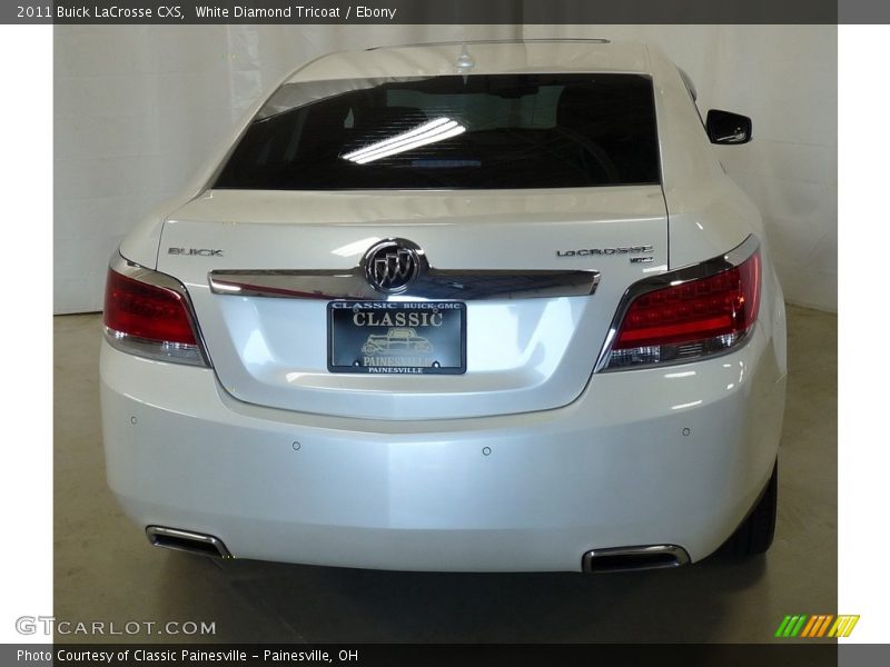 White Diamond Tricoat / Ebony 2011 Buick LaCrosse CXS