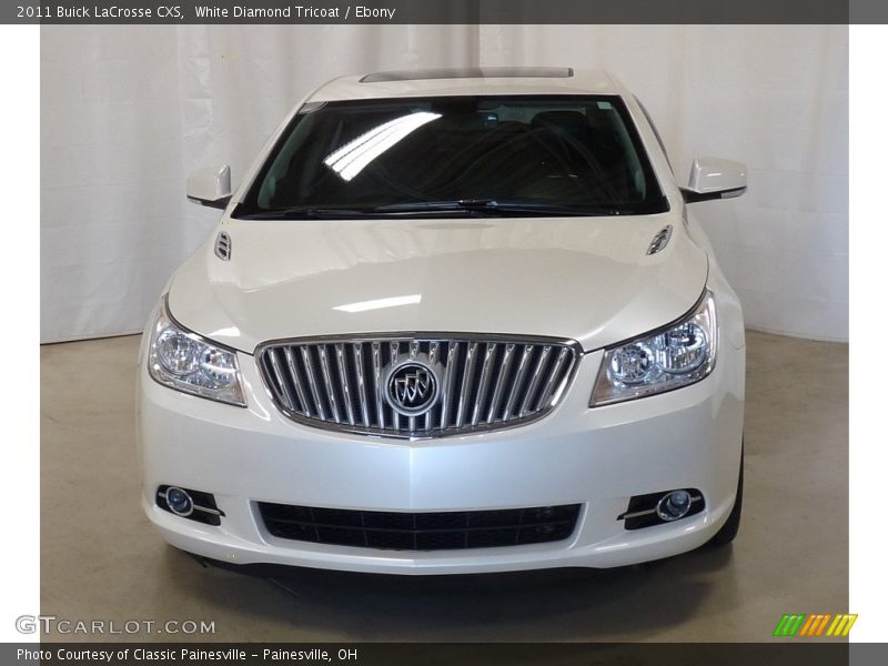 White Diamond Tricoat / Ebony 2011 Buick LaCrosse CXS