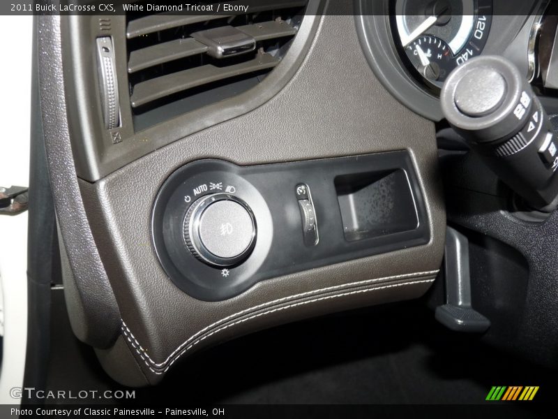 White Diamond Tricoat / Ebony 2011 Buick LaCrosse CXS