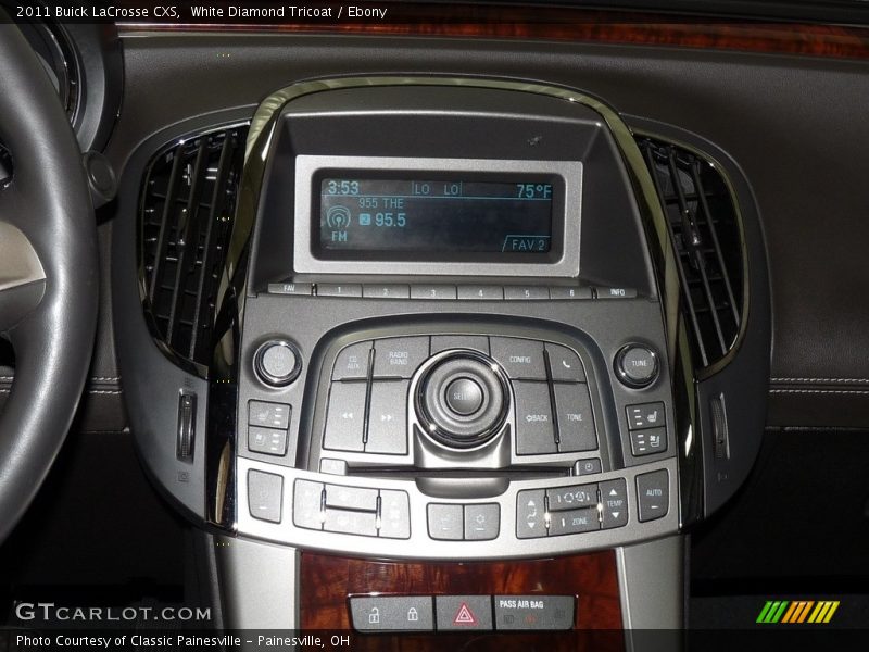 White Diamond Tricoat / Ebony 2011 Buick LaCrosse CXS