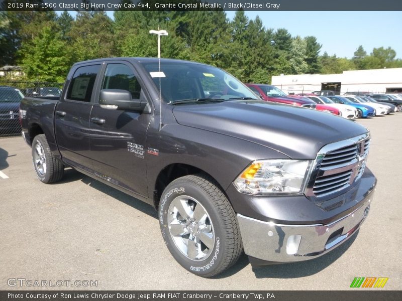 Granite Crystal Metallic / Black/Diesel Gray 2019 Ram 1500 Classic Big Horn Crew Cab 4x4