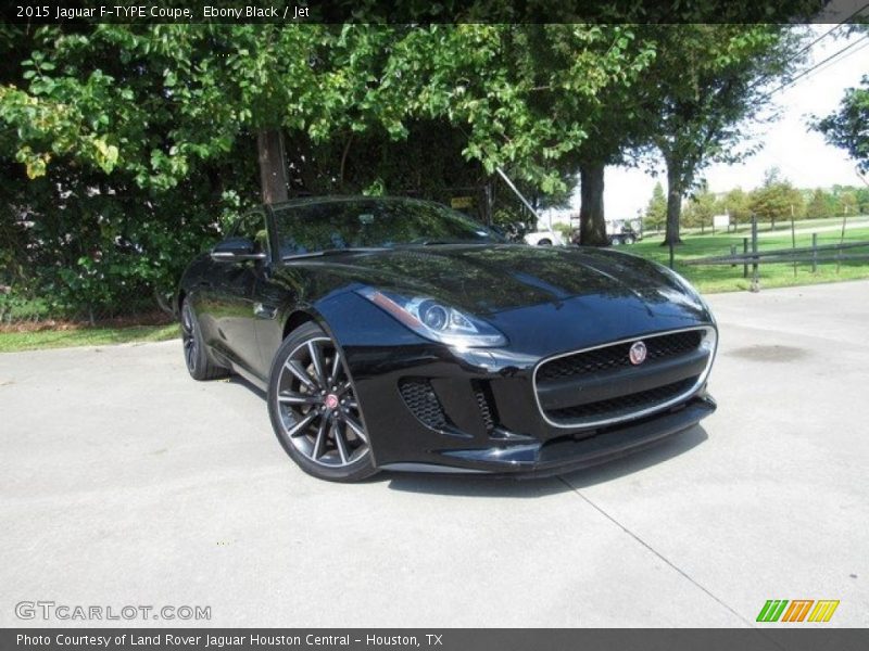 Ebony Black / Jet 2015 Jaguar F-TYPE Coupe