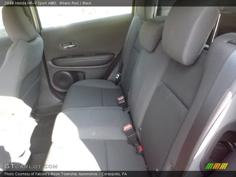 Milano Red / Black 2019 Honda HR-V Sport AWD