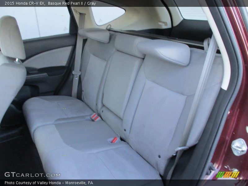 Basque Red Pearl II / Gray 2015 Honda CR-V EX