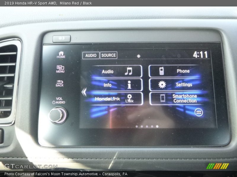 Milano Red / Black 2019 Honda HR-V Sport AWD