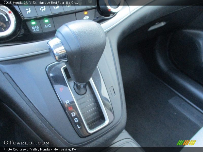 Basque Red Pearl II / Gray 2015 Honda CR-V EX