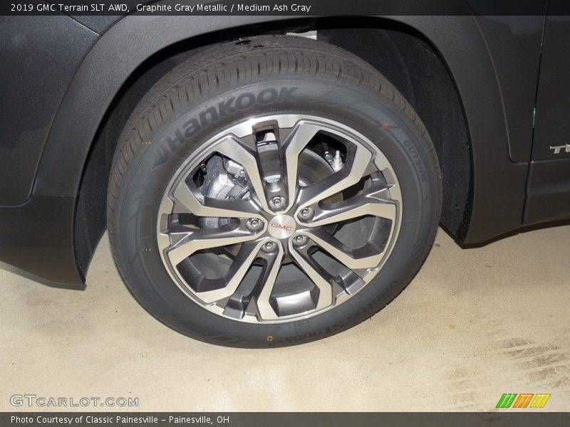 Graphite Gray Metallic / Medium Ash Gray 2019 GMC Terrain SLT AWD