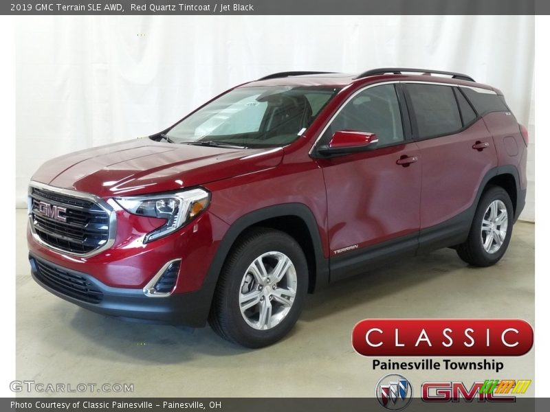 Red Quartz Tintcoat / Jet Black 2019 GMC Terrain SLE AWD