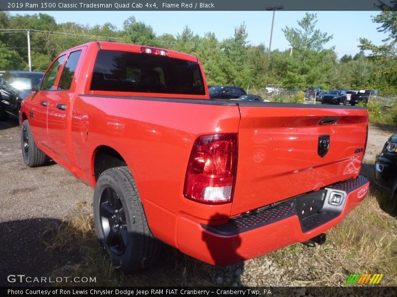 Flame Red / Black 2019 Ram 1500 Classic Tradesman Quad Cab 4x4
