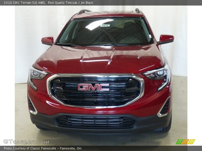 Red Quartz Tintcoat / Jet Black 2019 GMC Terrain SLE AWD