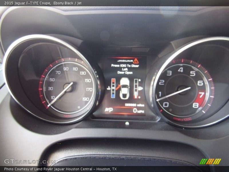 Ebony Black / Jet 2015 Jaguar F-TYPE Coupe