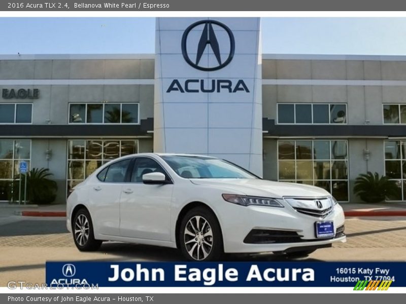 Bellanova White Pearl / Espresso 2016 Acura TLX 2.4