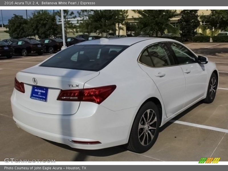 Bellanova White Pearl / Espresso 2016 Acura TLX 2.4
