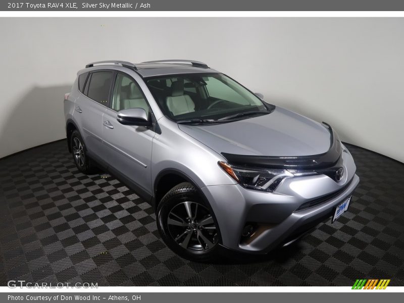 Silver Sky Metallic / Ash 2017 Toyota RAV4 XLE