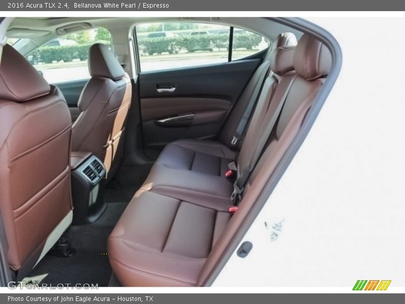 Bellanova White Pearl / Espresso 2016 Acura TLX 2.4