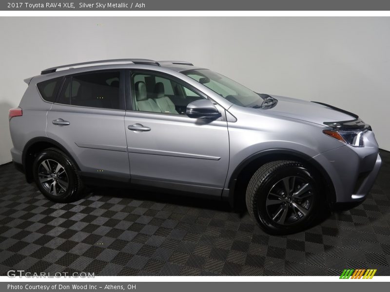Silver Sky Metallic / Ash 2017 Toyota RAV4 XLE