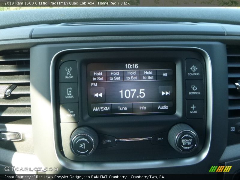 Flame Red / Black 2019 Ram 1500 Classic Tradesman Quad Cab 4x4