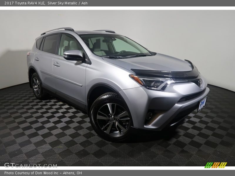 Silver Sky Metallic / Ash 2017 Toyota RAV4 XLE
