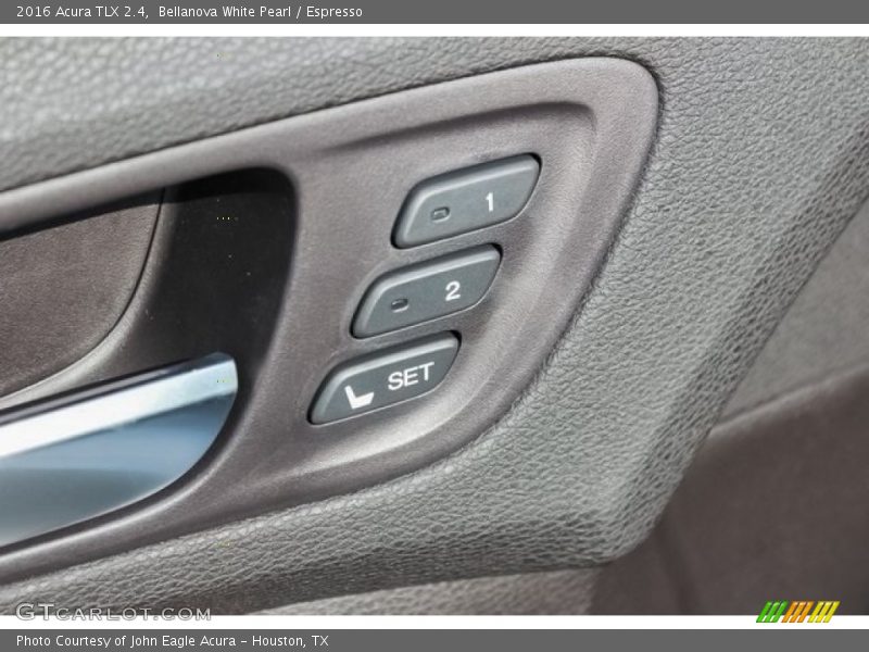 Bellanova White Pearl / Espresso 2016 Acura TLX 2.4