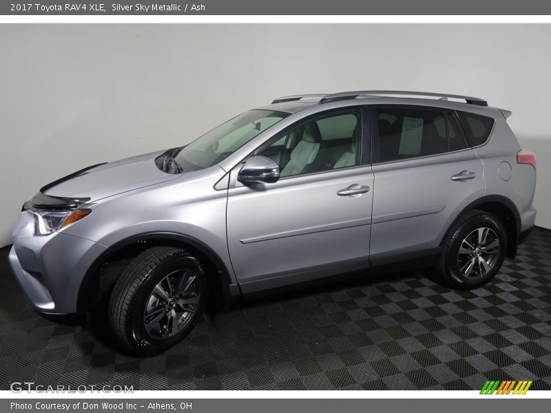 Silver Sky Metallic / Ash 2017 Toyota RAV4 XLE