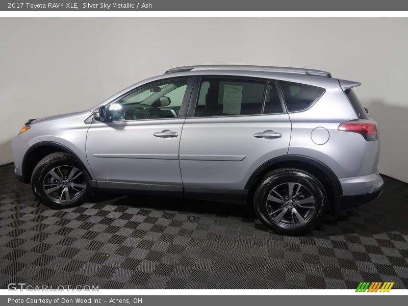 Silver Sky Metallic / Ash 2017 Toyota RAV4 XLE