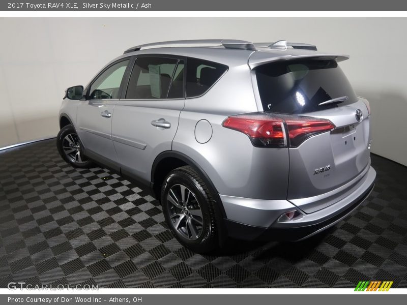 Silver Sky Metallic / Ash 2017 Toyota RAV4 XLE