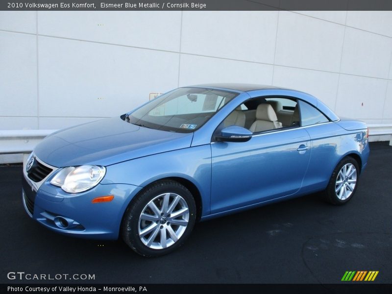 Eismeer Blue Metallic / Cornsilk Beige 2010 Volkswagen Eos Komfort