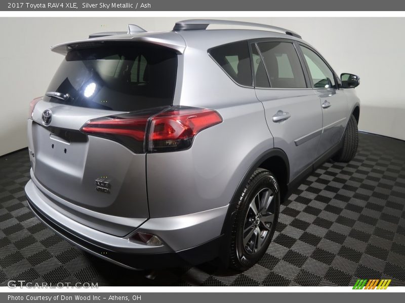 Silver Sky Metallic / Ash 2017 Toyota RAV4 XLE