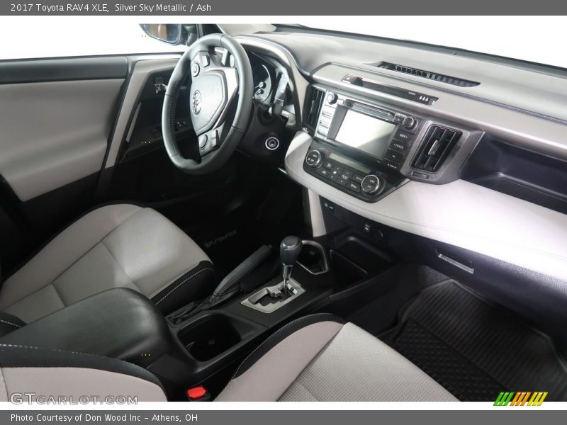 Silver Sky Metallic / Ash 2017 Toyota RAV4 XLE