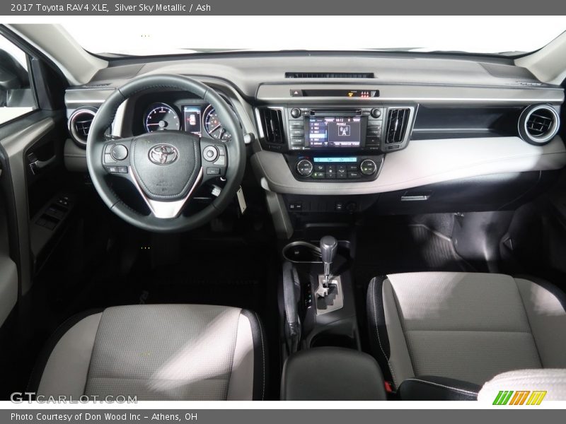 Silver Sky Metallic / Ash 2017 Toyota RAV4 XLE