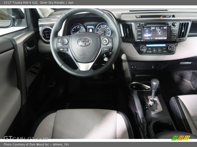 Silver Sky Metallic / Ash 2017 Toyota RAV4 XLE