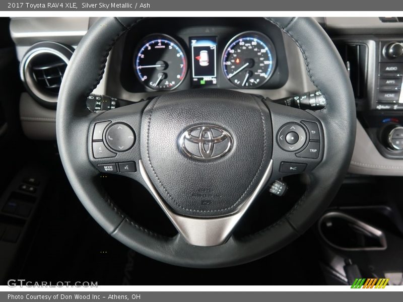 Silver Sky Metallic / Ash 2017 Toyota RAV4 XLE