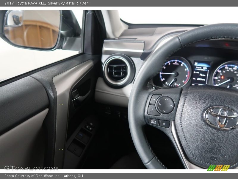 Silver Sky Metallic / Ash 2017 Toyota RAV4 XLE