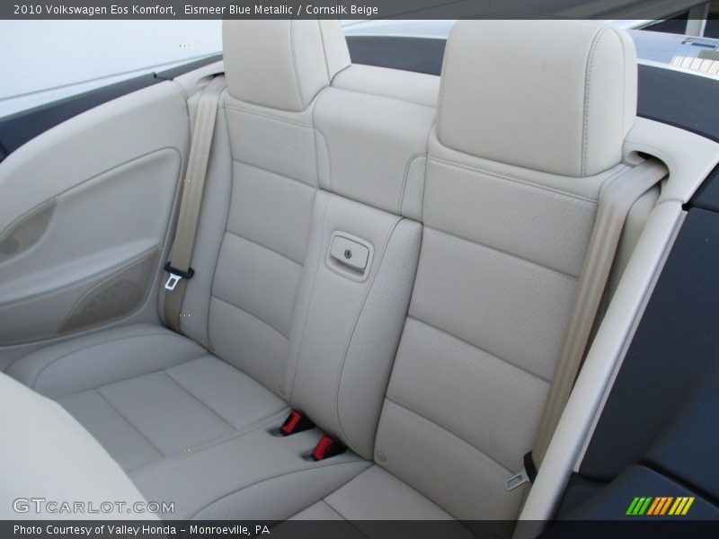 Eismeer Blue Metallic / Cornsilk Beige 2010 Volkswagen Eos Komfort