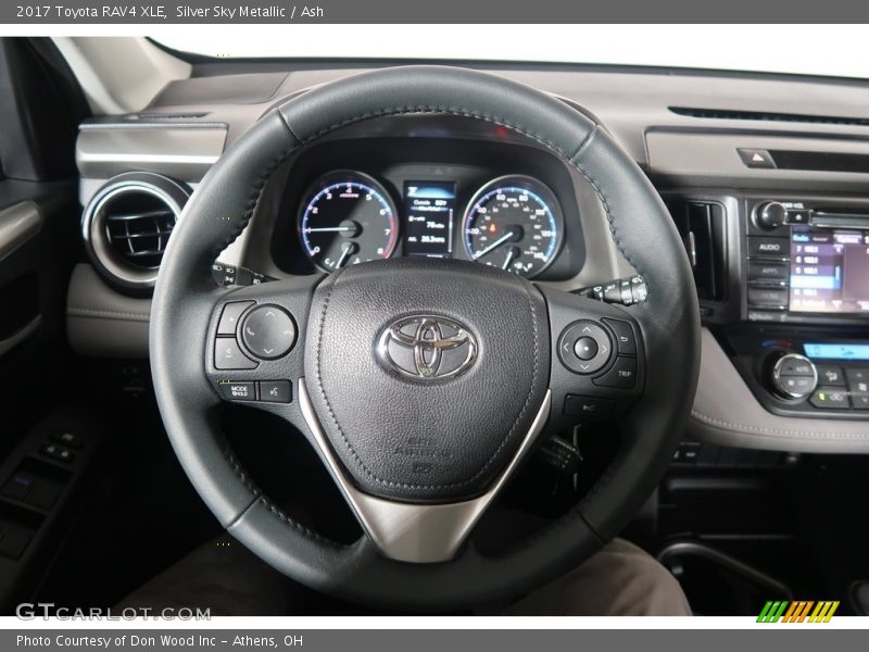Silver Sky Metallic / Ash 2017 Toyota RAV4 XLE
