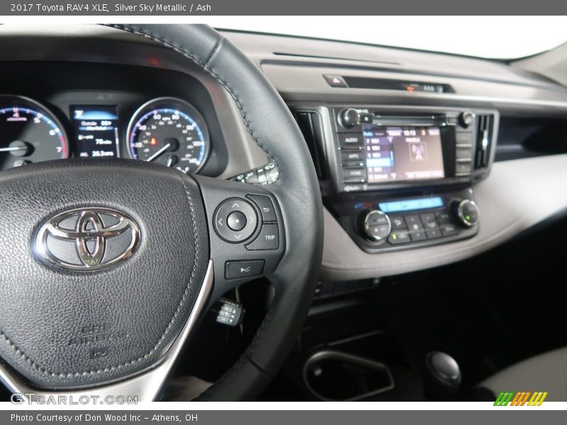 Silver Sky Metallic / Ash 2017 Toyota RAV4 XLE