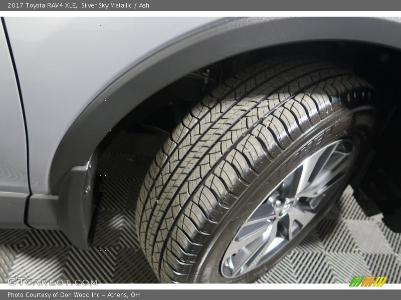 Silver Sky Metallic / Ash 2017 Toyota RAV4 XLE
