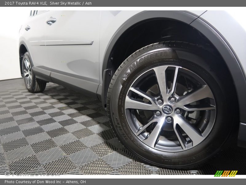 Silver Sky Metallic / Ash 2017 Toyota RAV4 XLE