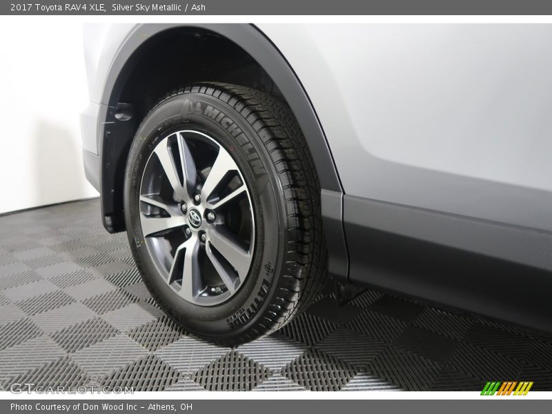 Silver Sky Metallic / Ash 2017 Toyota RAV4 XLE