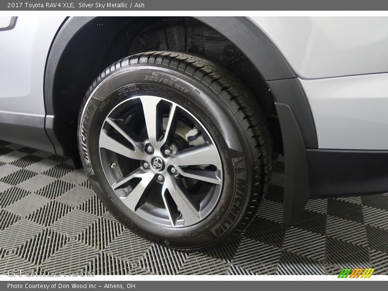 Silver Sky Metallic / Ash 2017 Toyota RAV4 XLE
