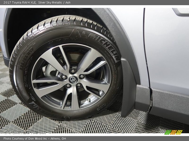 Silver Sky Metallic / Ash 2017 Toyota RAV4 XLE