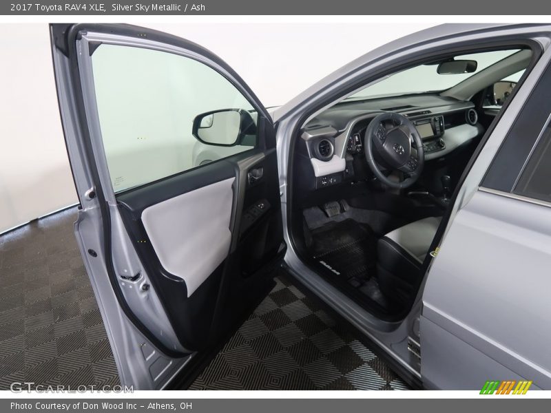 Silver Sky Metallic / Ash 2017 Toyota RAV4 XLE