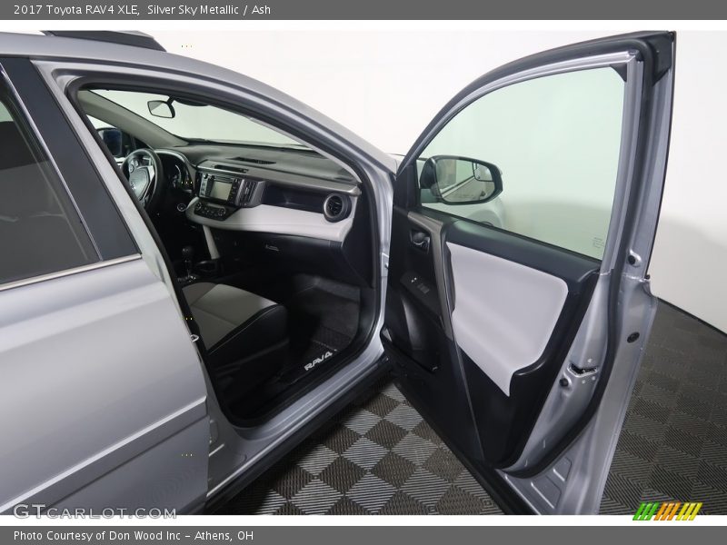 Silver Sky Metallic / Ash 2017 Toyota RAV4 XLE